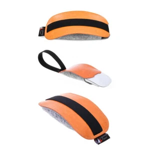 Retro Leather Storage Case Protective Cover Travel Bag Pouch For Magic Mouse 2 - Picture 1 of 8