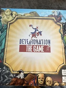 Deterioration: The Game A Game of Political Satires Political Board Game Sealed - Picture 1 of 8