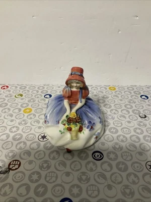 Vintage Royal Doulton England Figurine MONICA Floral HN 1467 4 1/2" Figure! - Image 1 of 4