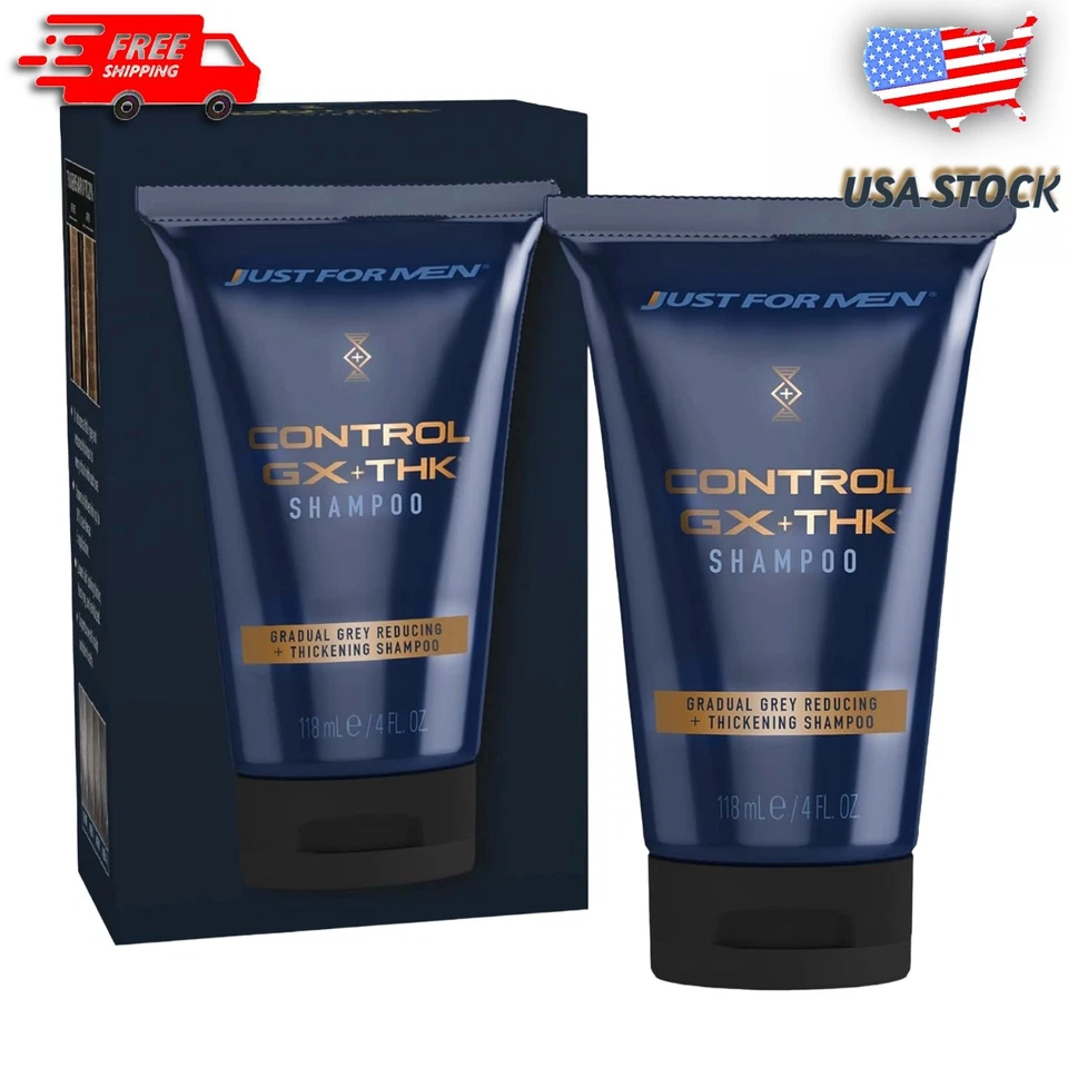 Just for Men Control GX + THK Thickening Shampoo with Grey Reduction, Shampoo - Image 1 of 4