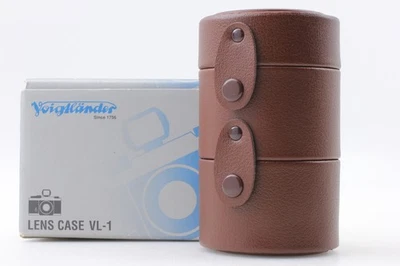 Raro con CAJA [Casi sin usar] Estuche de lente Voigtländer VL-1 15,21,25 mm de JAPÓN Foto 1 de 4