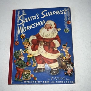1953 SAnta's Surprise Workshop In Action Christmas Book, Bk176 - Picture 1 of 4