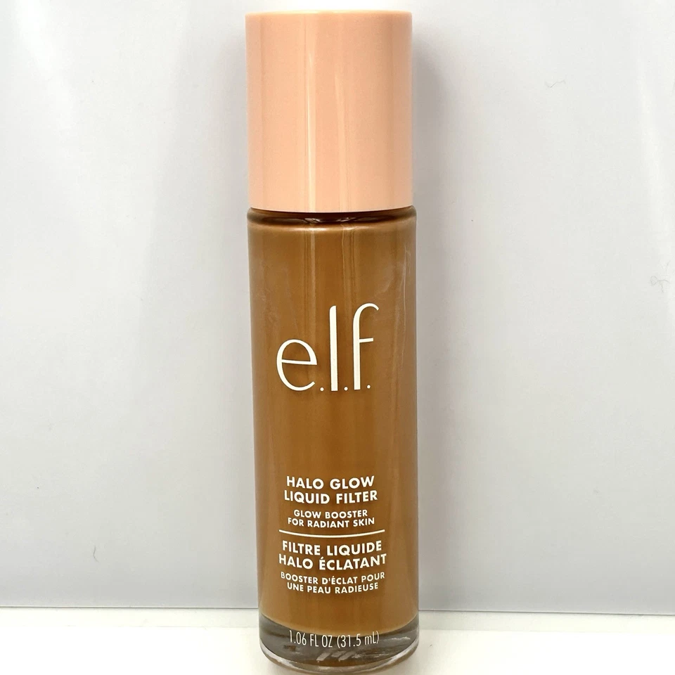 e.l.f. Halo Glow Liquid Filter Complexion Booster Highlighter 5 Medium 1.06oz - Image 1 of 4