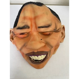 PRÄSIDENT OBAMA POLITISCHE MASKE HALLOWEEN KOSTÜM GEBRAUCHT - Bild 1 von 3