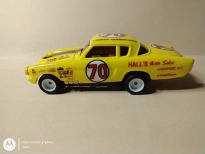 Custom Autoworld T-jet Studebaker Leeroy Yarbrough #70 nuovo telaio Ultra G - Foto 1 di 8