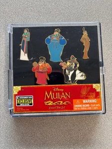 Mulan Pin Set Entertainment Earth Exclusive 5 Pin Set - Picture 1 of 3
