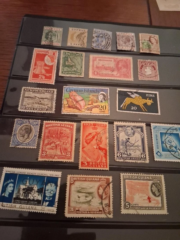 BRITISH WORLDWIDE COLONIES USED NICE COMBO (LOT 185) - Image 1 of 1