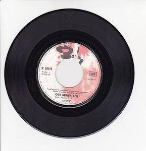 MONTY Vinyle 45T 7" QUI APRES TOI ? -QUAND REVOIT SA MERE Juke Box BARCLAY 60978 - Bild 1 von 1