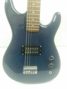 Seltene Python Blue 6-saitige E-Gitarre mit weicher Tragetasche - Bild 1 von 12
