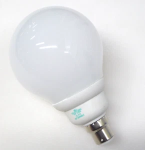 Bell 00740 CFL Globe Bulb 15W 240V B22 Warm White 152 x 95mm 8,000 hours X 1 - Picture 1 of 10