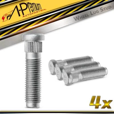 4x Wheel Lug Stud for Chevrolet Aveo 2004-2011 Beat 2018 Spark Pontiac G3 Wave5 - Image 1 of 4