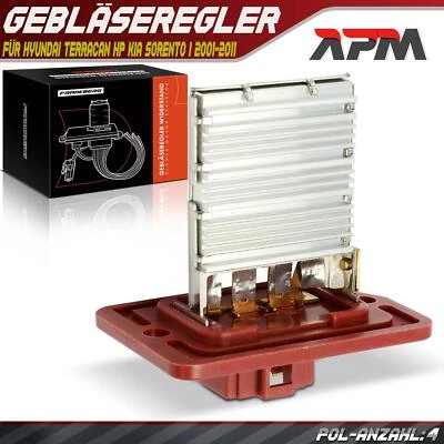 Resistenza Soffiatore Abitacolo per Hyundai Terracan HP KIA Sorento I JC 2001-2011 - Immagine 1 di 4