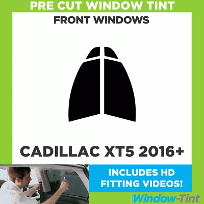 Тонированные передние окна предварительно нарезанные для Cadillac XT5 2016+ - Изображение 1 из 4