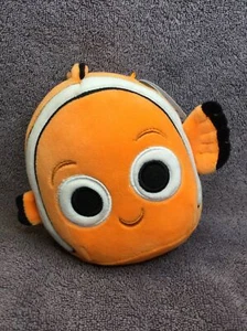 YaY! 5” NEMO the Orange White CLOWN FISH DISNEY Squishmallow Plush Doll Toy - Picture 1 of 4