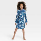 Disney Girls Lilo & Stitch Robe Size X-Small 4-5 Pajamas Swimsuit Cover Bathrobe