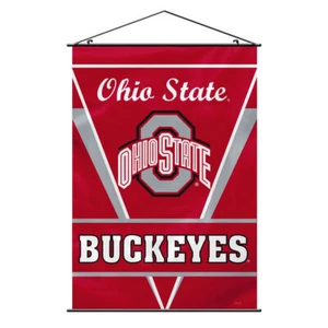 Ohio State Buckeyes Banner 28x40 Wall Style CO - Picture 1 of 1