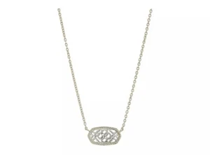 Kendra Scott Elisa Pendant Necklace for Women Fashion Jewelry 14k Gold-Plated - Picture 1 of 3