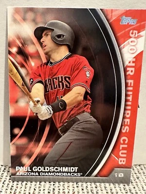 2016 Topps Update 500 HR Futures Club Baseball Card #50012 Paul Goldschmidt - Image 1 of 2