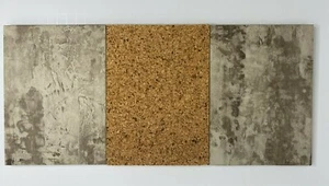 Magnetic and Cork Message Display Board Combo Wall Hanging 7.5" x 16" - Picture 1 of 7