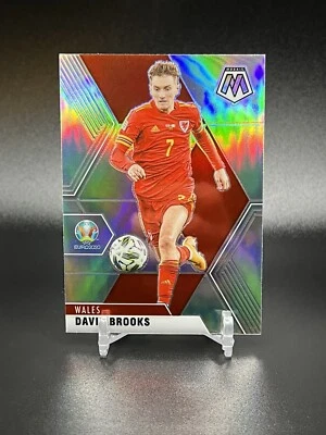 2020-21 Panini Mosaic Euro Silver Prizm #195 David Brooks Wales - Image 1 of 2