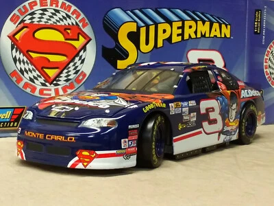 Vintage NASCAR #3 Dale Earnhardt Jr. ACDelco Superman 1999 Monte Carlo 1:18 - Image 1 of 4