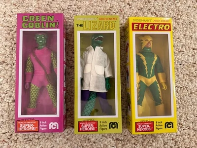Exclusivo de Disney MEGO Reediciones ELECTRO GREEN GOBLIN y LIZARD!! Foto 1 de 4