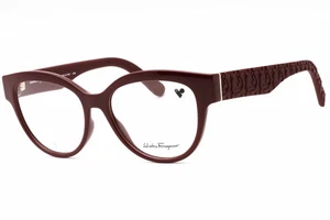 SALVATORE FERRAGAMO SF2957E 601 Eyeglasses Burgundy Frame 54mm - Picture 1 of 4