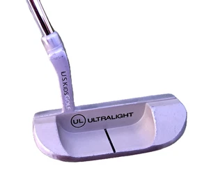 Longleaf Putter U.S. Kids Golf Ultra Light Total Length 32.75" Yellow Handle - Picture 1 of 7