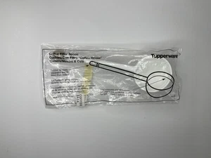 Tuperware Coffee Filter Spoon HTF Rubber Tip Scoop In Package - Picture 1 of 5