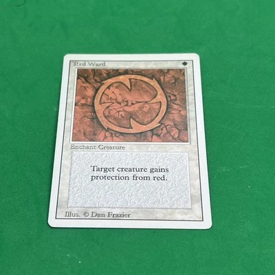 Red Ward Unlimited Edition - Magic the Gathering MTG RV - Image 1 of 3