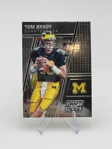 TOM BRADY - 2016 Panini Prizm Collegiate Draft Picks #95 - Michigan Wolverines - Picture 1 of 2