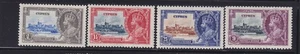CYPRUS # 136-91 KGV Jubilee lightly hinged $ - Picture 1 of 2