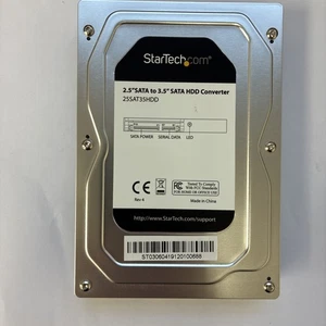 StarTech 2.5in SATA/SAS SSD/HDD to 3.5in SATA Hard Drive Converter - Picture 1 of 5