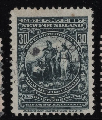 #72 Newfoundland Canada used - Image 1 of 2