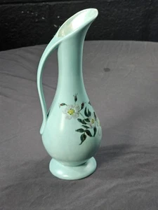 Vintage Floral Vase Ceramic - Picture 1 of 9