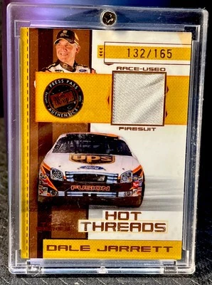 NASCAR Dale JARRETT Press Pass Premium 2006 Hot Threads #132 HTT 7 /in seal CASE - Image 1 of 4