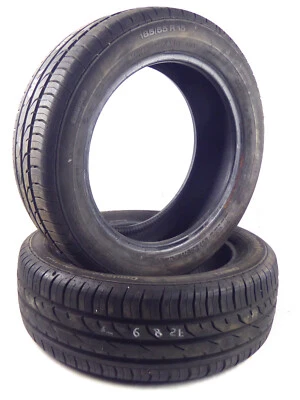 2x  Reifen Sommerreifen Continental ContiPremiumContact 2 185/55 R15 82V  - Bild 1 von 4