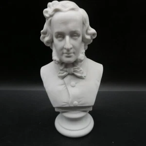 Bust Parian Bisque Sculpture Of Mendelssohn Perfect Condition - Foto 1 di 6