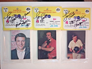 1972 PBA Bowling Set 50 Card DICK WEBER Don Carter LOU SCALIA all Signed HOLO