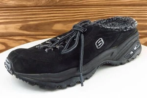 Skechers Sport Damen Größe 7,5 M schwarz Wanderleder 11070 - Bild 1 von 7