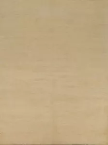 Versatile Gabbeh Solid Design Gold Wool Modern Rug Ideal for Any Room 5x7 ft - Picture 1 of 18