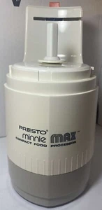 Presto Minnie Max Mini Compact Food Processor Power Base Only 0290001 Tested - Picture 1 of 2