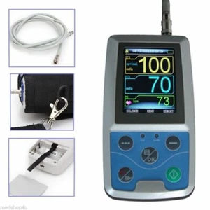 NIBP Monitor 24HOUR Ambulatory Blood Pressure Holter +PC SOFTWARE ABPM50 NEW FDA - Picture 1 of 12