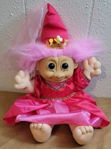 VINTAGE 1990s Russ Stuffed Troll Doll, Princess, - Picture 1 of 8