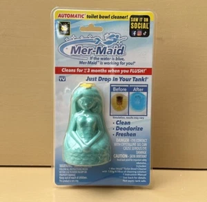 NEW Mer-Maid Automatic Toilet Bowl Cleaner, AS-SEEN-ON-TV - Saw On Social