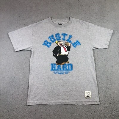 Camiseta DGK x POPEYE Para Hombre M Gris Hustle Hard  Foto 1 de 4