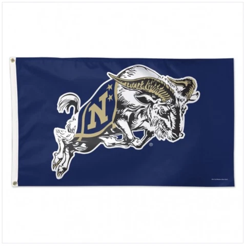 US NAVAL ACADEMY NCAA Flag - Deluxe 3' X 5' Cover