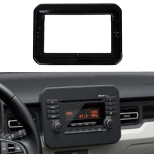 Radio estéreo para automóvil doble 2 Din 9"" borde de panel de banda marco para Suzuki IGNIS 2016 - Imagen 1 de 3