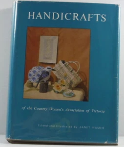 Handicrafts CWA by Janet Hamer HB VGC 1968 Baskets dress making macrame craft - Picture 1 of 17
