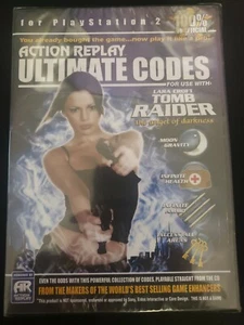 Action Replay ultimative Codes zur Verwendung mit PS2 PlayStation 2 Tomb Raider VERSIEGELT - Bild 1 von 3
